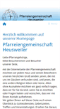 Mobile Screenshot of pg-heusweiler.de